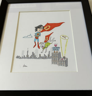 Super Benji and Deke Limited Edition Print