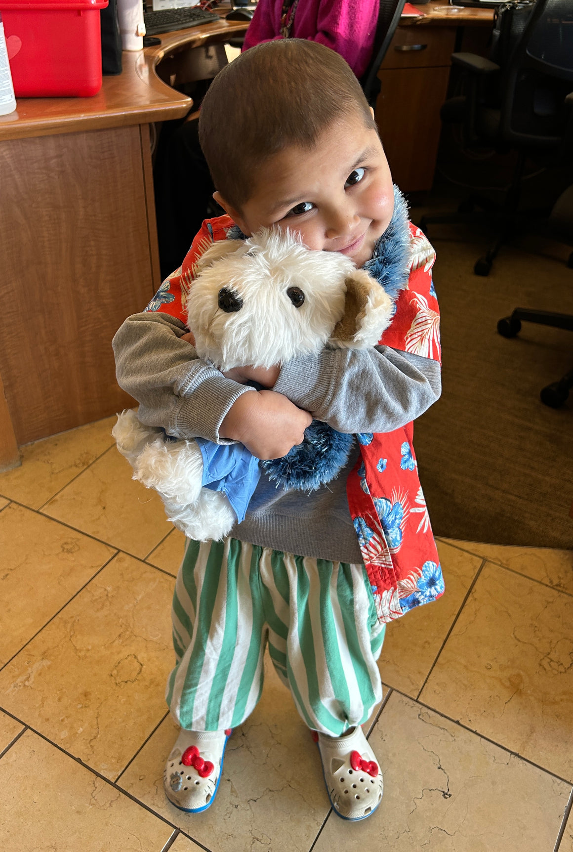 Sponsor a Deke Stuffy for a Hospitalized Child